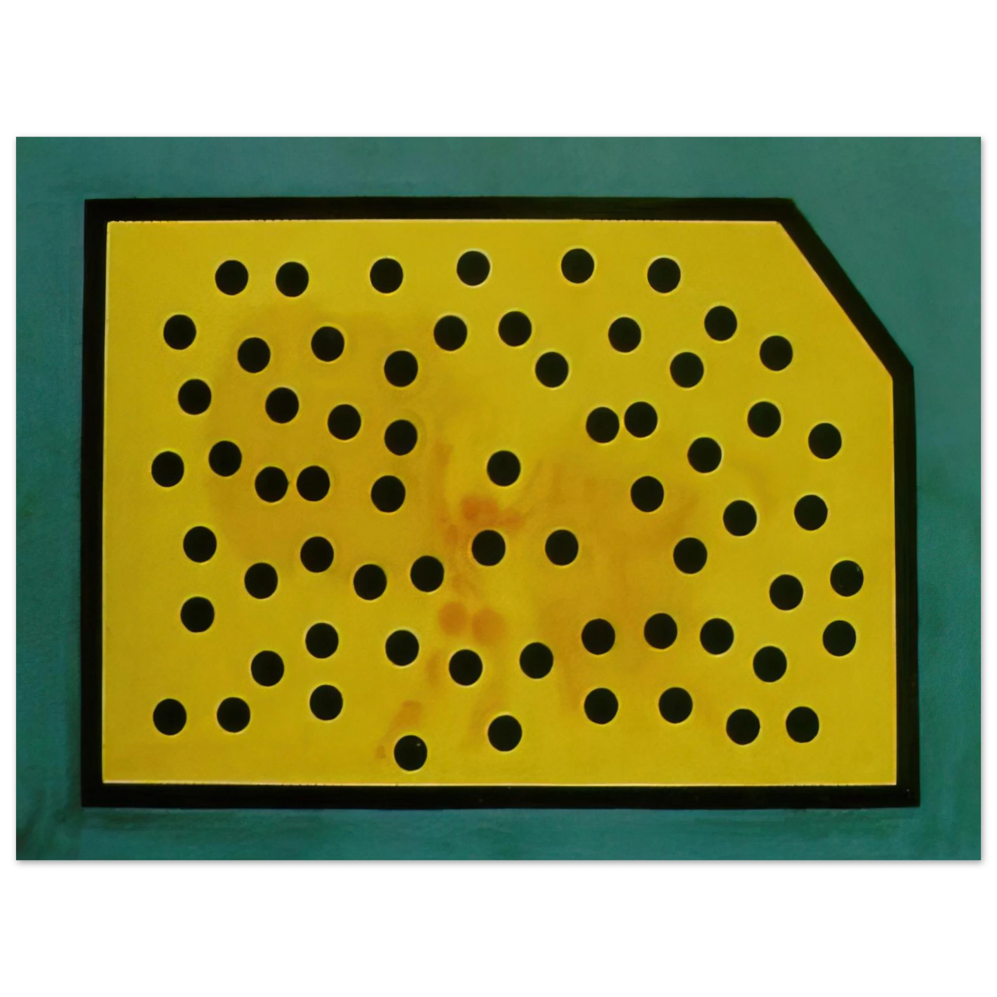 Salvador Dali - RANDOMDOT CORRELOGRAM THE GOLDEN FLEECE 75x100 cm / 30x40inches Fine Art Poster
