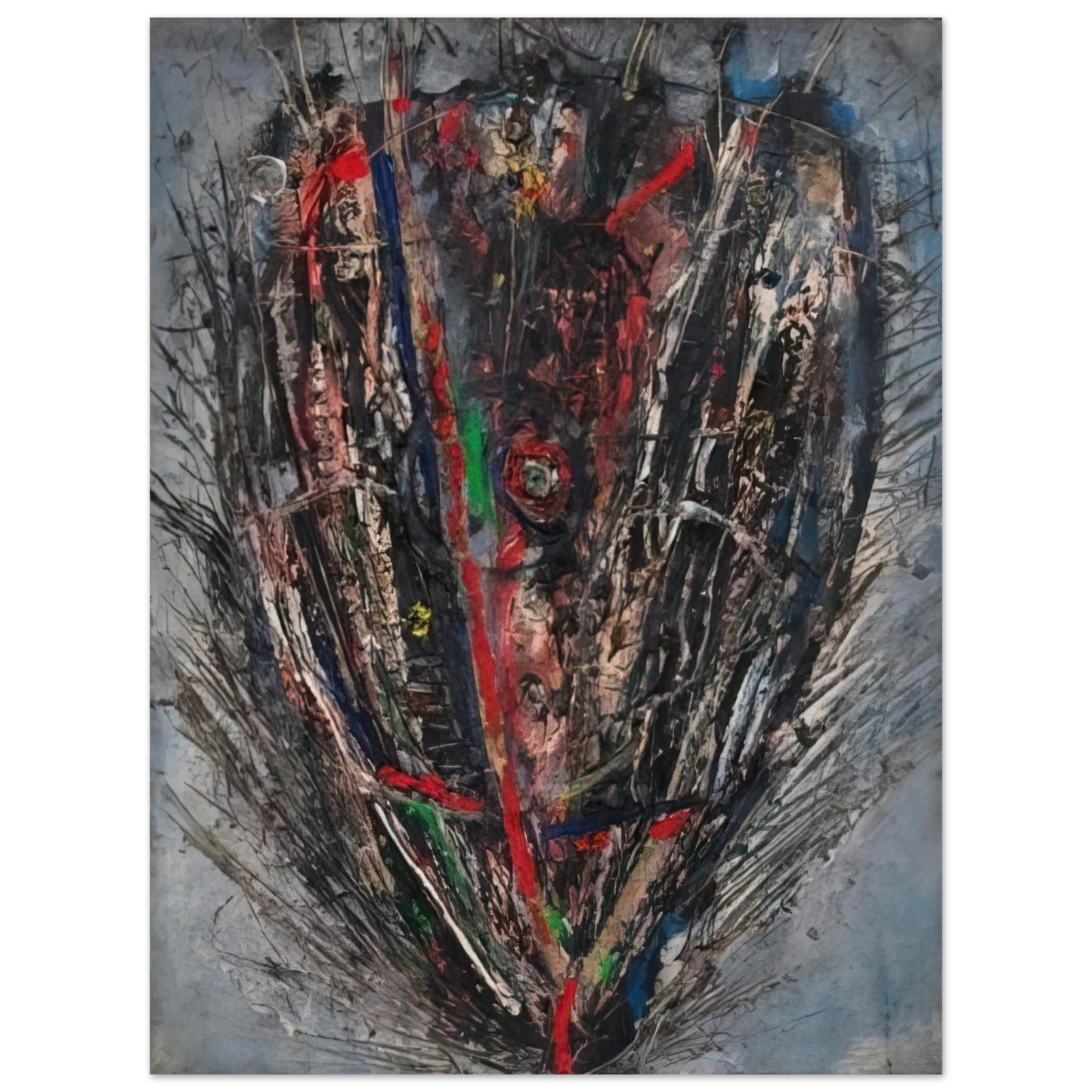Wols - La flamme - 1947 75x100 cm / 30x40inches Fine Art Poster