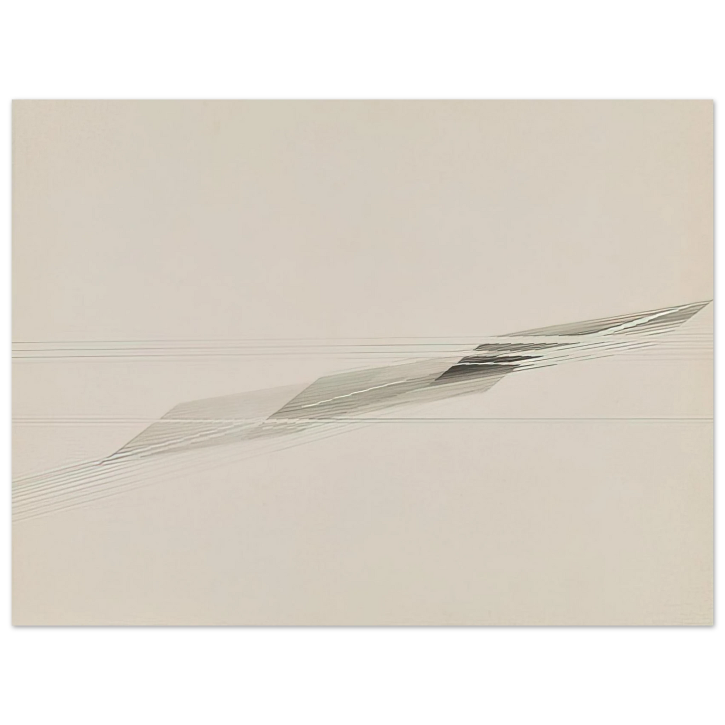 Nasreen Mohamedi - Untitled - Minimalism 75x100 cm / 30x40inches Fine Art Poster