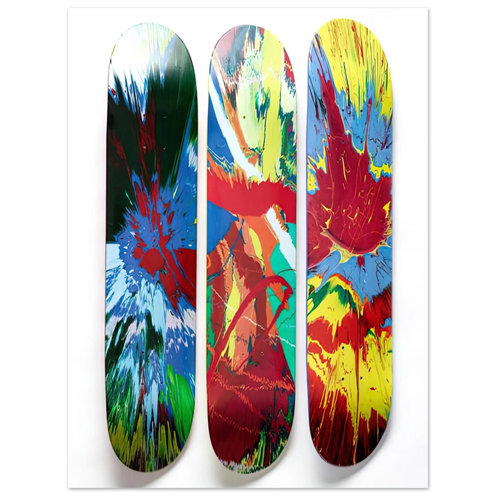 Damien Hirst - SUPREME SKATE DECKS 75x100 cm / 30x40inches Fine Art Poster