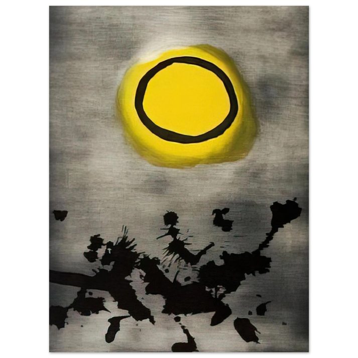 Adolph Gottlieb - Untitled - 1972 75x100 cm / 30x40inches Fine Art Poster