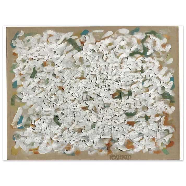 Robert Ryman - Untitled - 1963 75x100 cm / 30x40inches Fine Art Poster