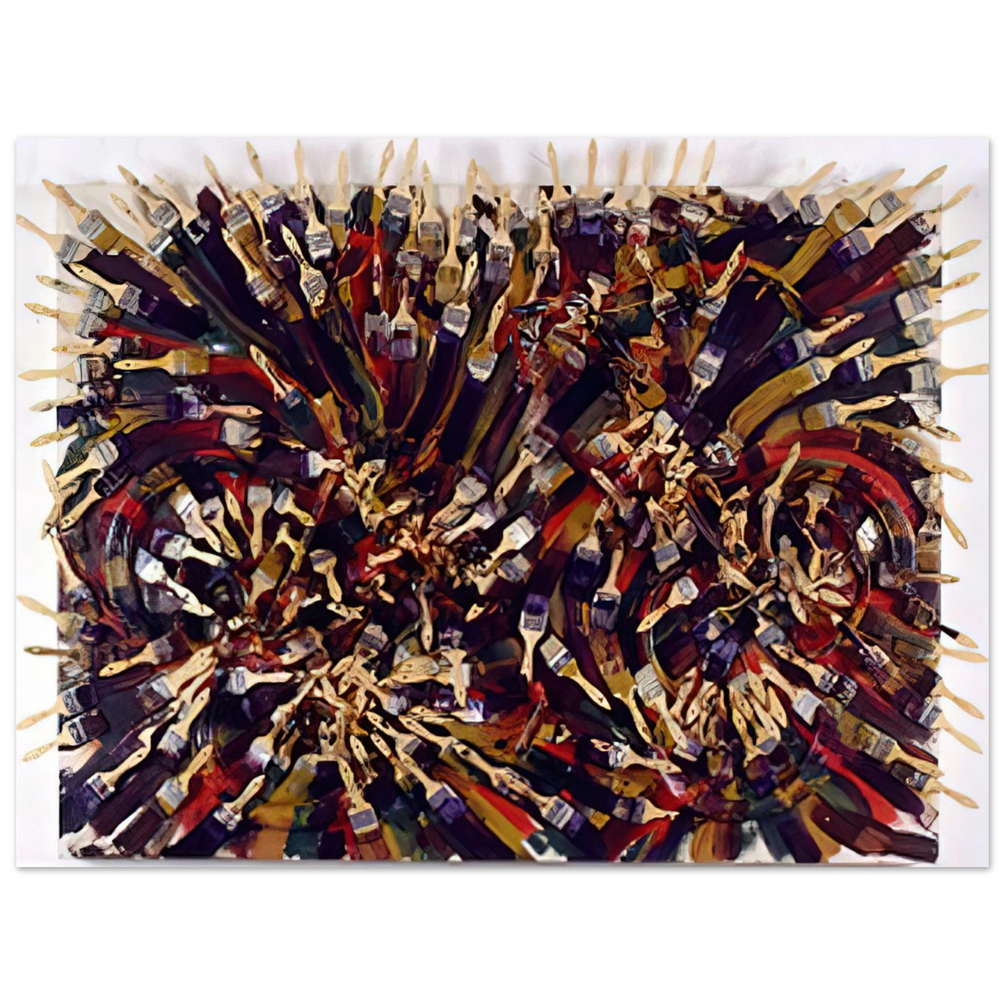 Arman - Untitled - 1995 75x100 cm / 30x40inches Fine Art Poster