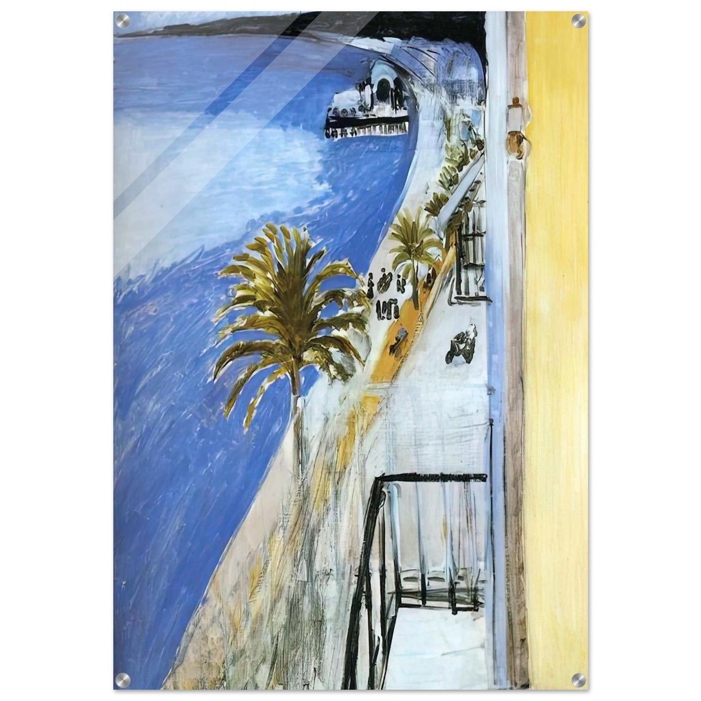 THE BAY OF NICE 1918 - Henri Matisse Acrylic Print - 70x100 cm / 28x40″ inches