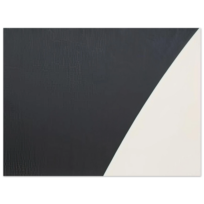 Ellsworth Kelly - White Curve VII 75x100 cm / 30x40inches Fine Art Poster