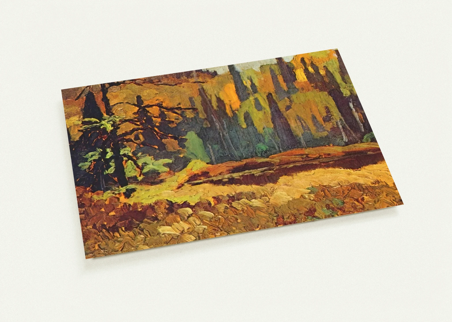Moose Pond - 1918 By Frank Johnston Pack of 10 Post Cards | Frank Johnston Post Cards | A6 (10.5 x 14.8 cm) - 4.1 x 5.8 inches