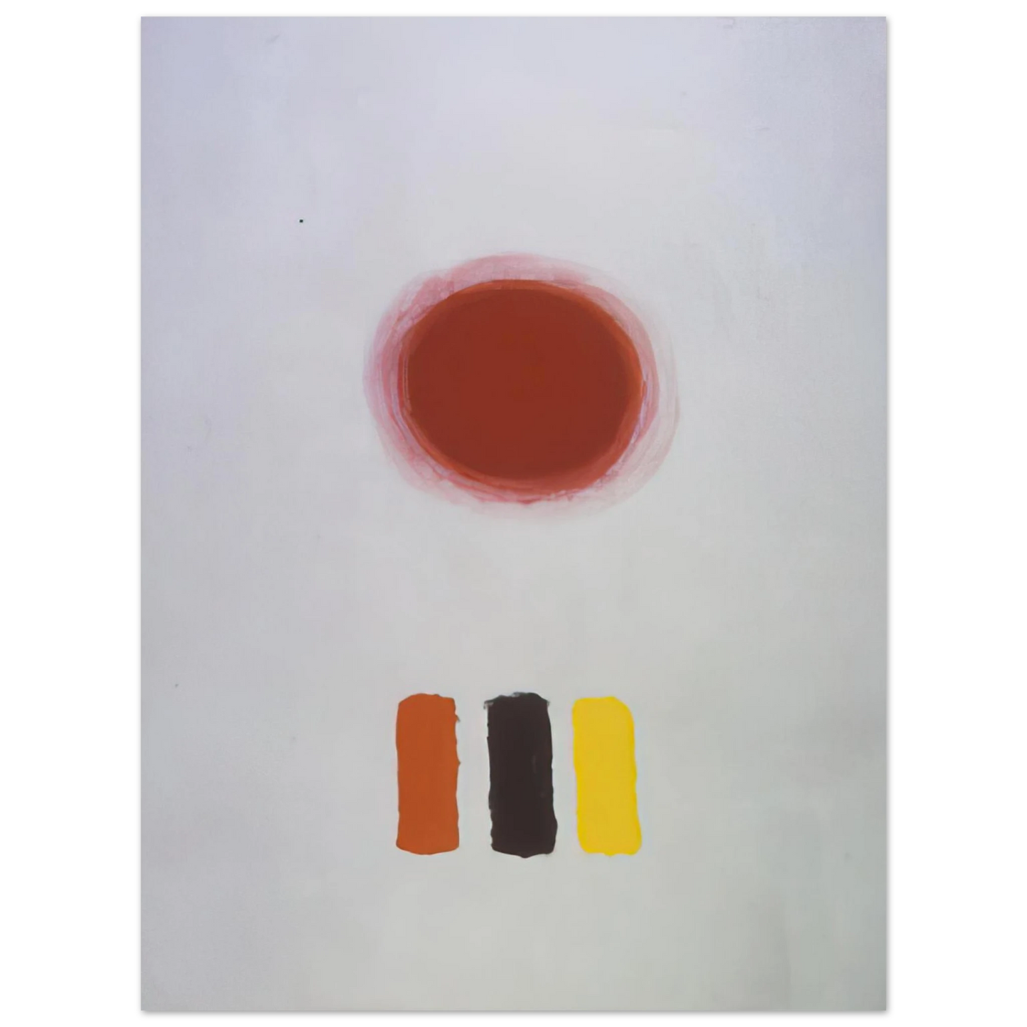 Adolph Gottlieb - Icon - 1964 75x100 cm / 30x40inches Fine Art Poster