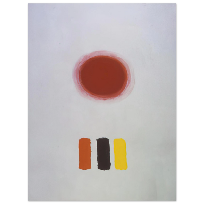 Adolph Gottlieb - Icon - 1964 75x100 cm / 30x40inches Fine Art Poster