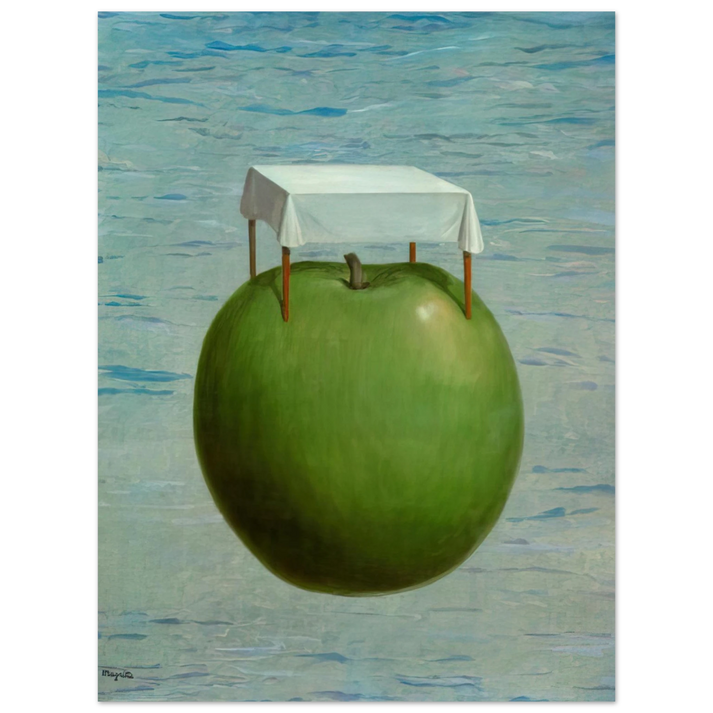 Rene Magritte - FINE REALITIES 1964 75x100 cm / 30x40inches Fine Art Poster