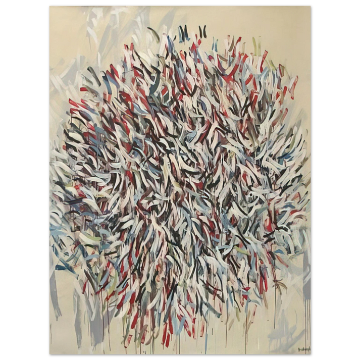 Robert Goodnough - Abstract 2 - 1982 75x100 cm / 30x40inches Fine Art Poster