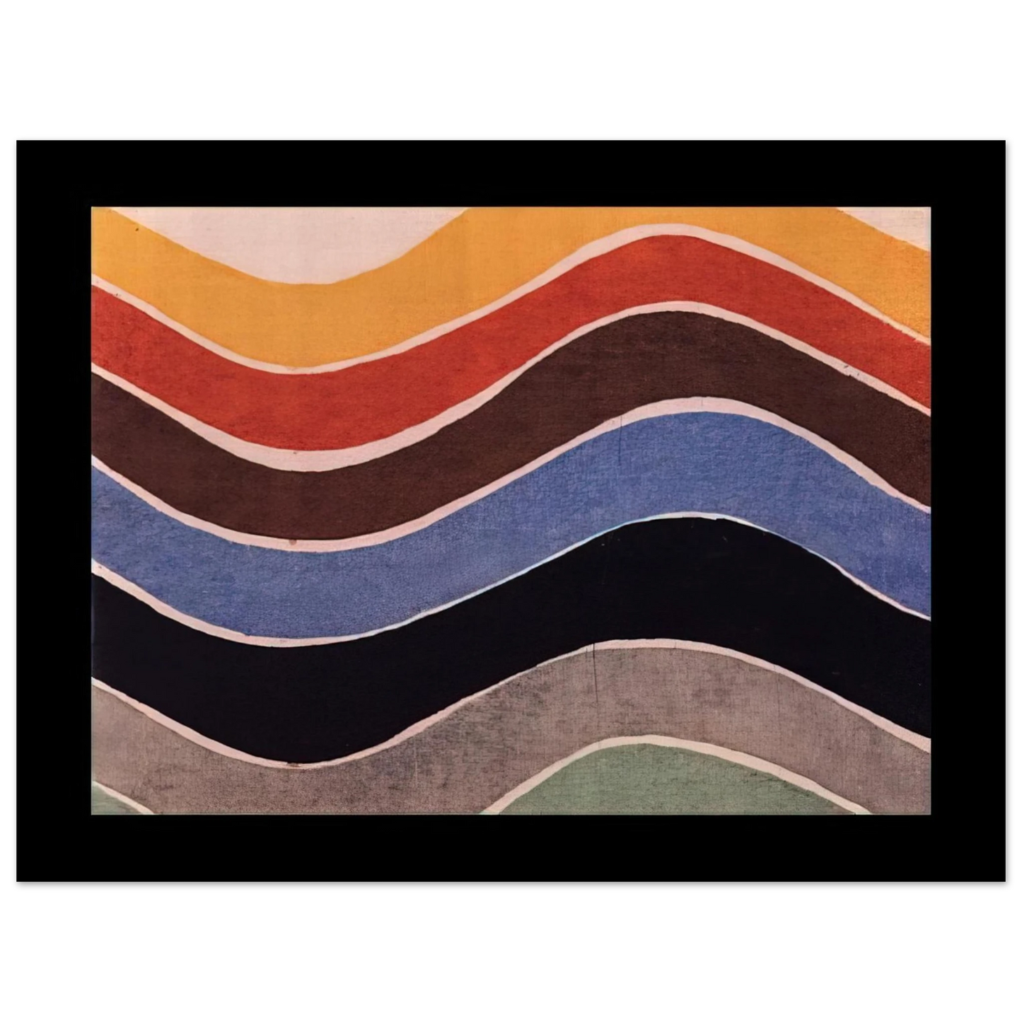 Sonia Delaunay - FABRIC PATTERN 1 75x100 cm / 30x40inches Fine Art Poster
