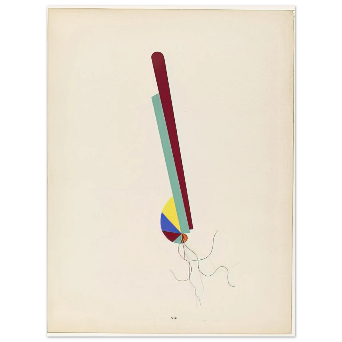 Man Ray - YOUNG GIRL JEUNE FILLE FROM THE PORTFOLIO REVOLVING DOORS 1926 75x100 cm / 30x40inches Fine Art Poster