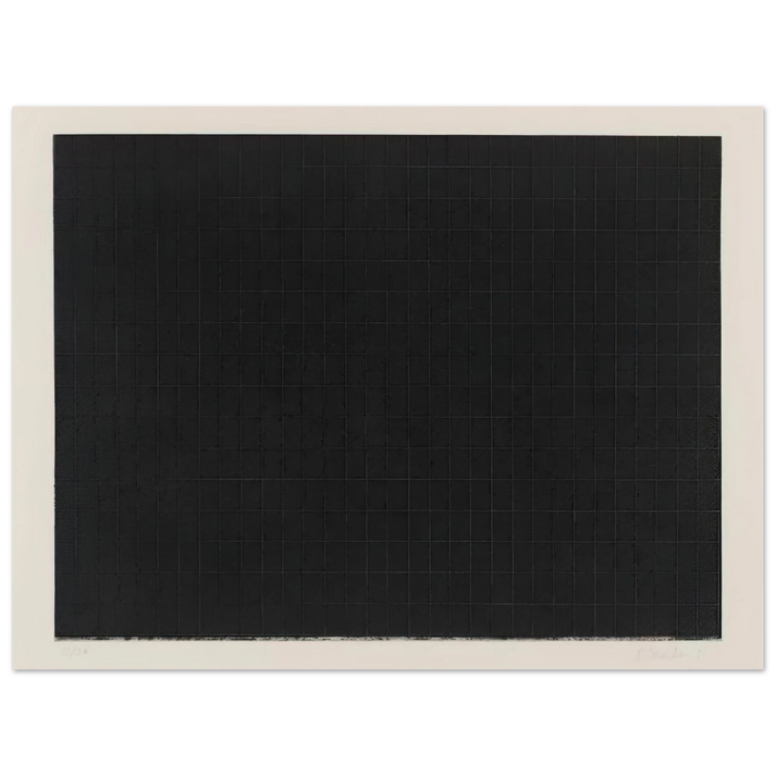 Brice Marden - Untitled From Ten Days - 1971 75x100 cm / 30x40inches Fine Art Poster
