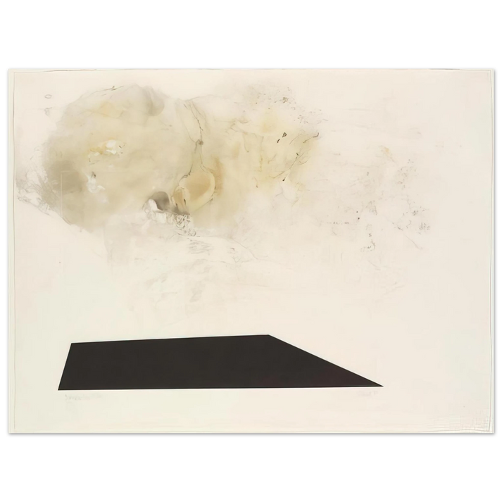 John Cage - Dramatic Fire - 1989 75x100 cm / 30x40inches Fine Art Poster