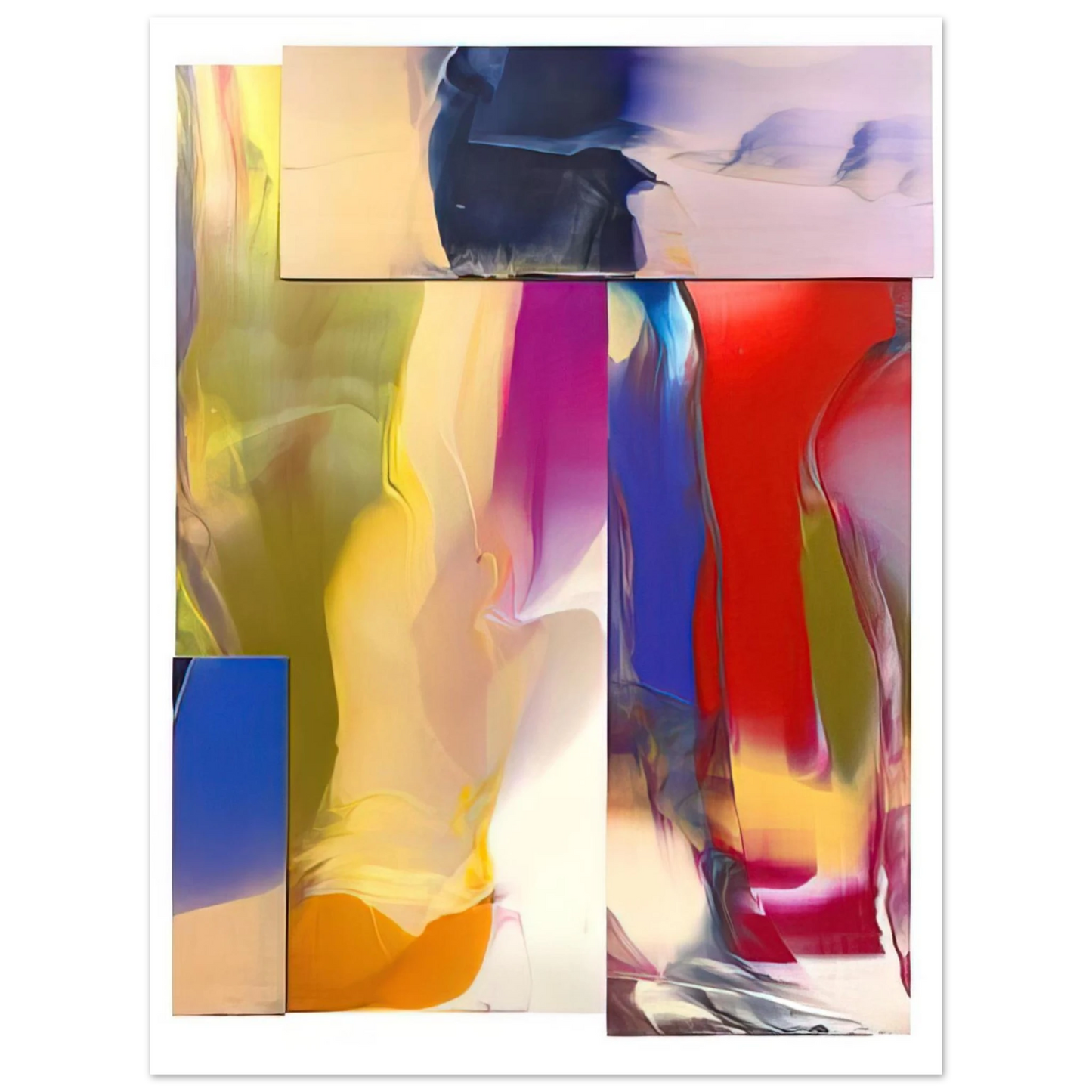 Sam Gilliam - This Time 75x100 cm / 30x40inches Fine Art Poster