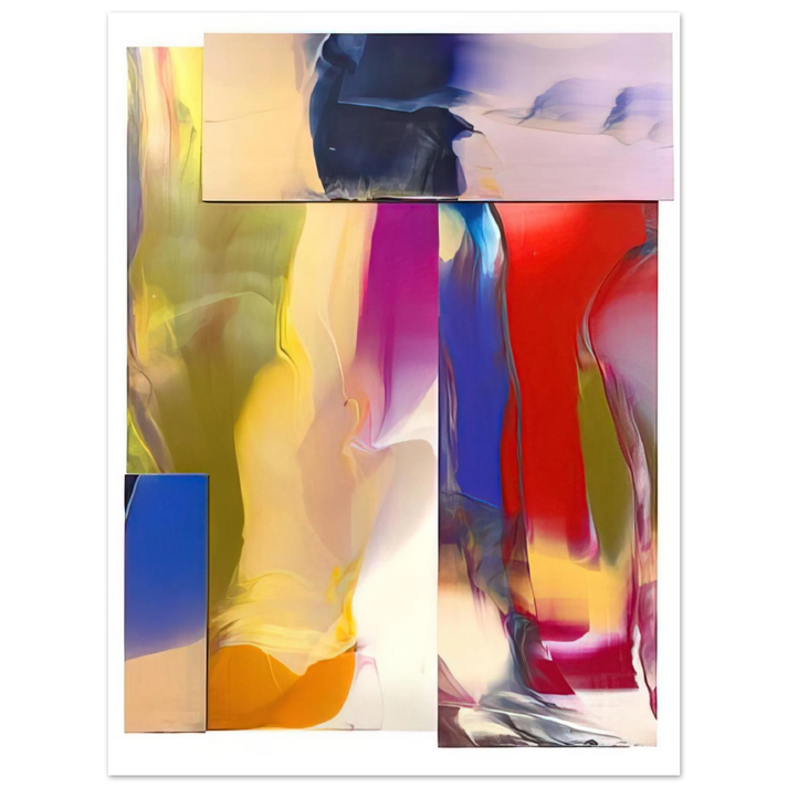 Sam Gilliam - This Time 75x100 cm / 30x40inches Fine Art Poster