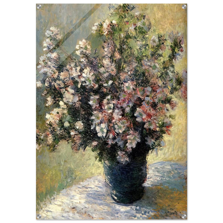 Vase of Flowers - claude monet Acrylic Print - 70x100 cm / 28x40″ inches