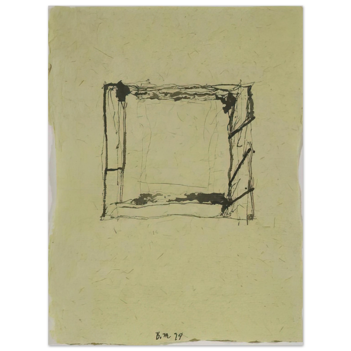 Brice Marden - Mirabelle Addenda 2 - 1979 75x100 cm / 30x40inches Fine Art Poster