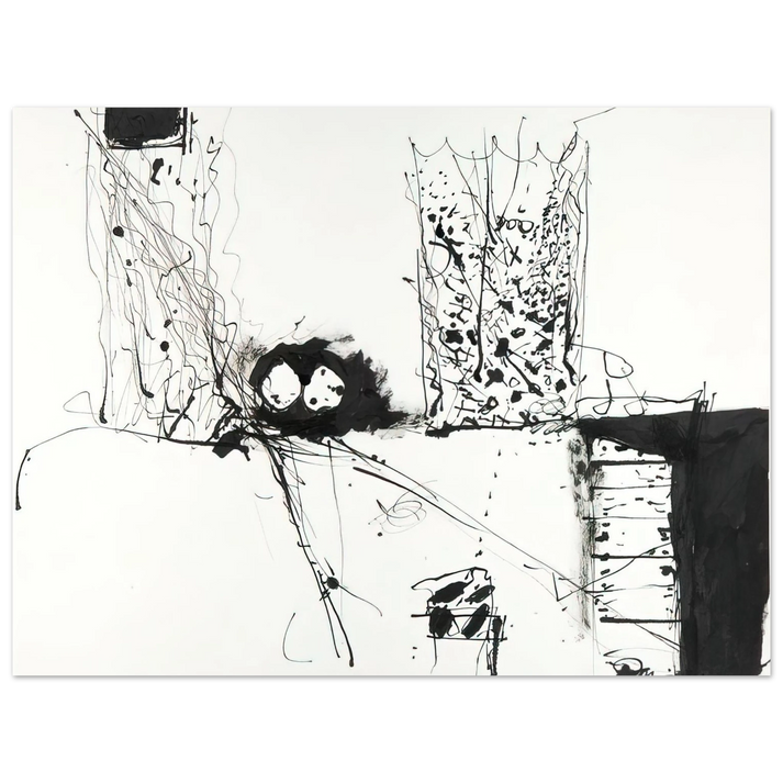 Gene Davis - Tree House - 1981 75x100 cm / 30x40inches Fine Art Poster