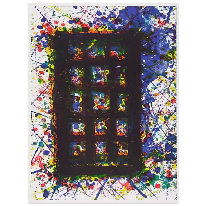 Sam Francis - Concert Hall Set II 75x100 cm / 30x40inches Fine Art Poster