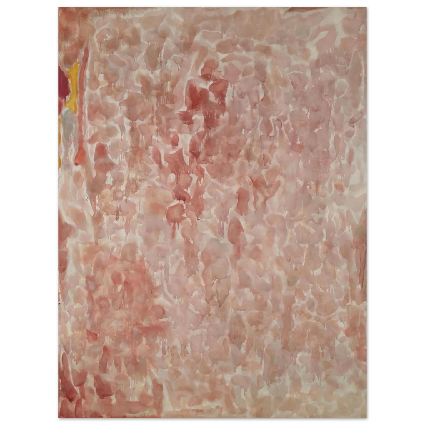 Sam Francis - Red and Pink 75x100 cm / 30x40inches Fine Art Poster