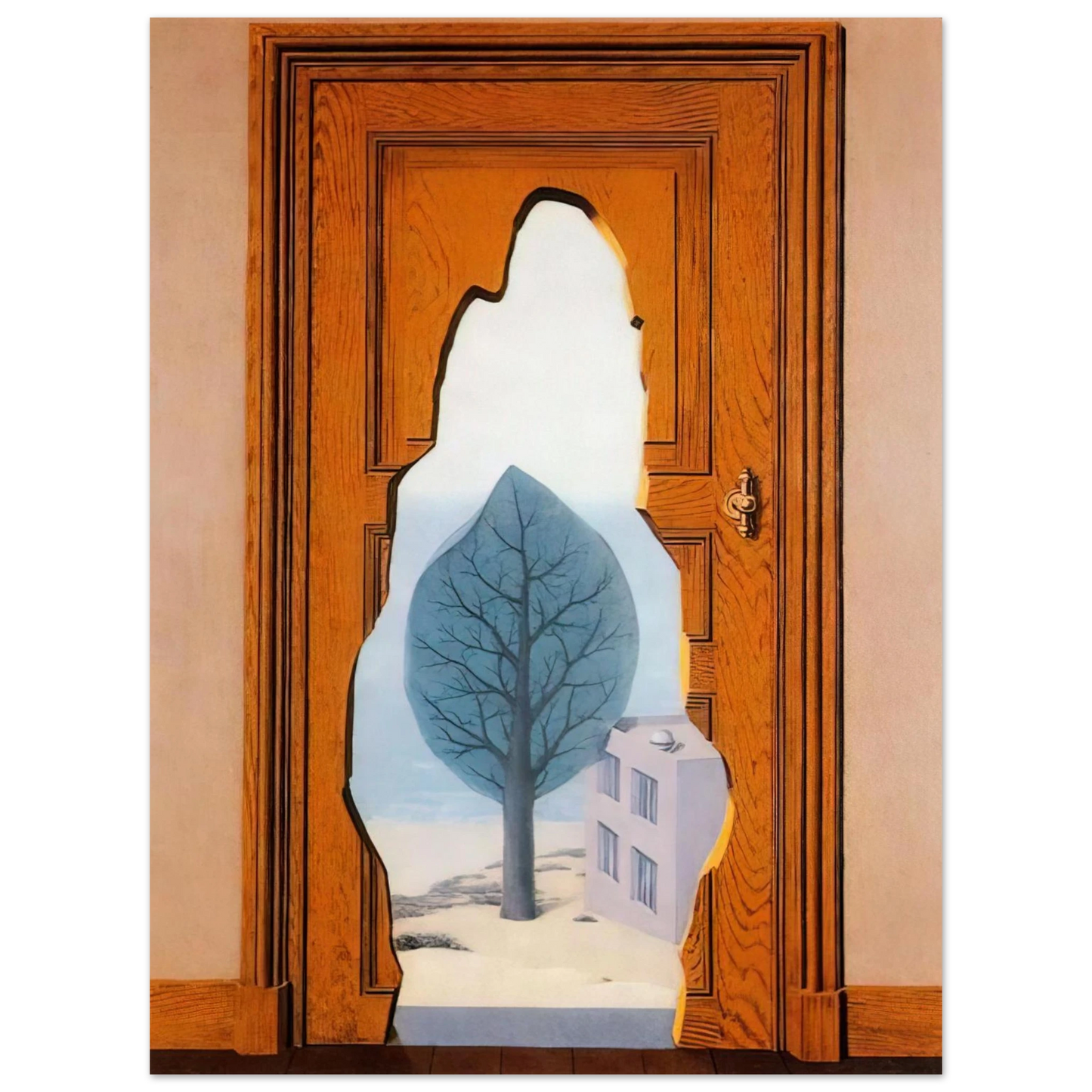 Rene Magritte - THE AMOROUS PERPECTIVE 1935 75x100 cm / 30x40inches Fine Art Poster