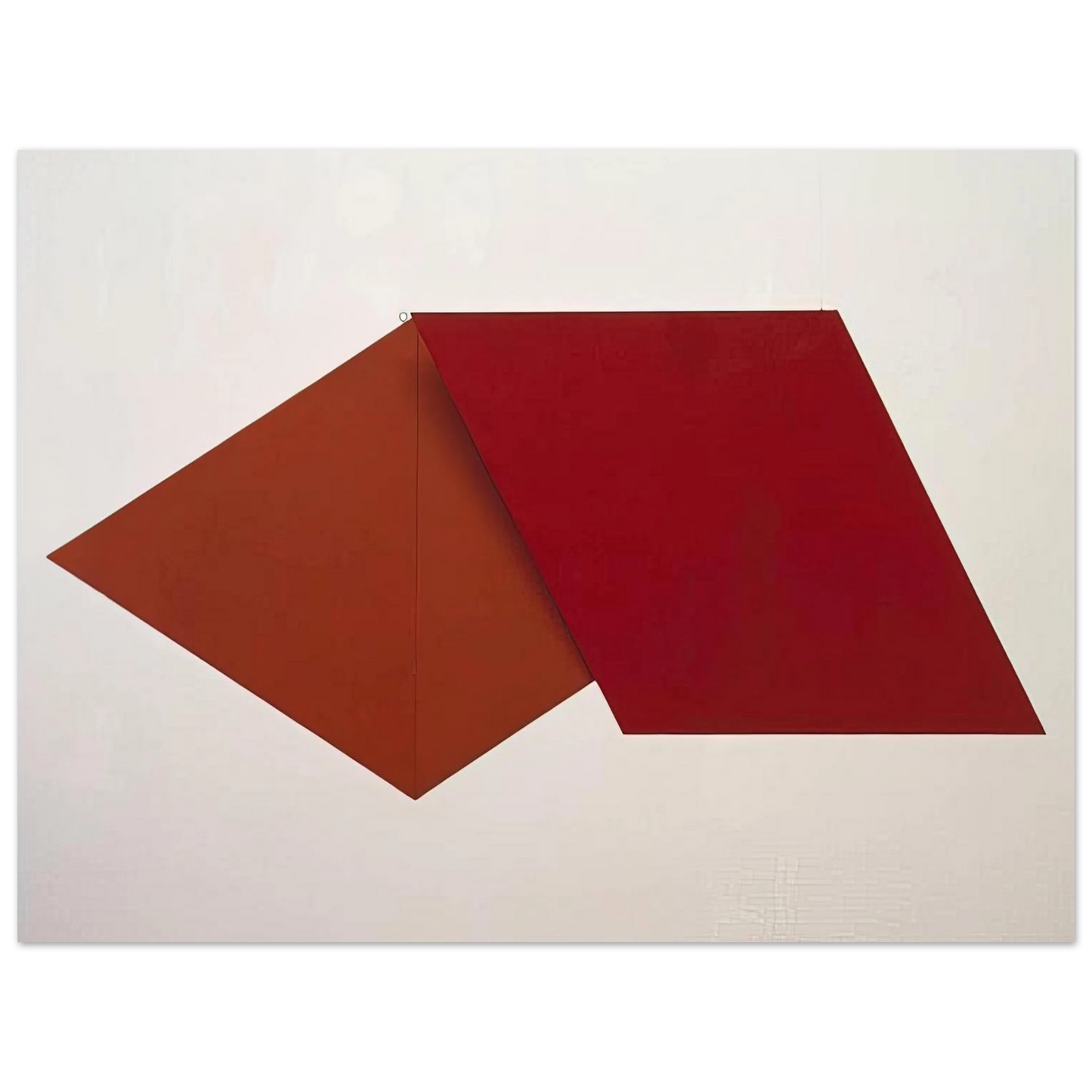 Helio Oiticica - Spatial Relief red REL 036 - 1959 75x100 cm / 30x40inches Fine Art Poster