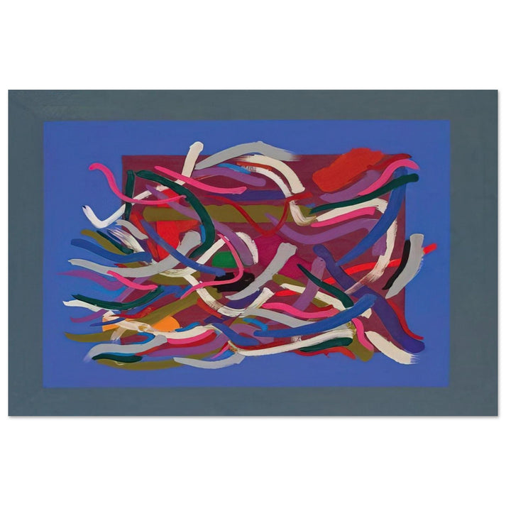 Blue Green Ground - 1961 - John Ferren Art Prints - 100x150 cm / 40x60″ inches | John Ferren Poster | John Ferren Prints