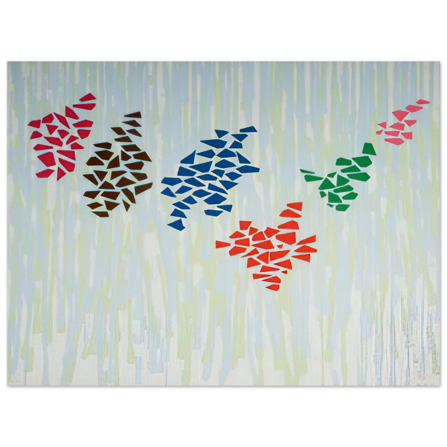 Robert Goodnough - Untitled - 1976 75x100 cm / 30x40inches Fine Art Poster