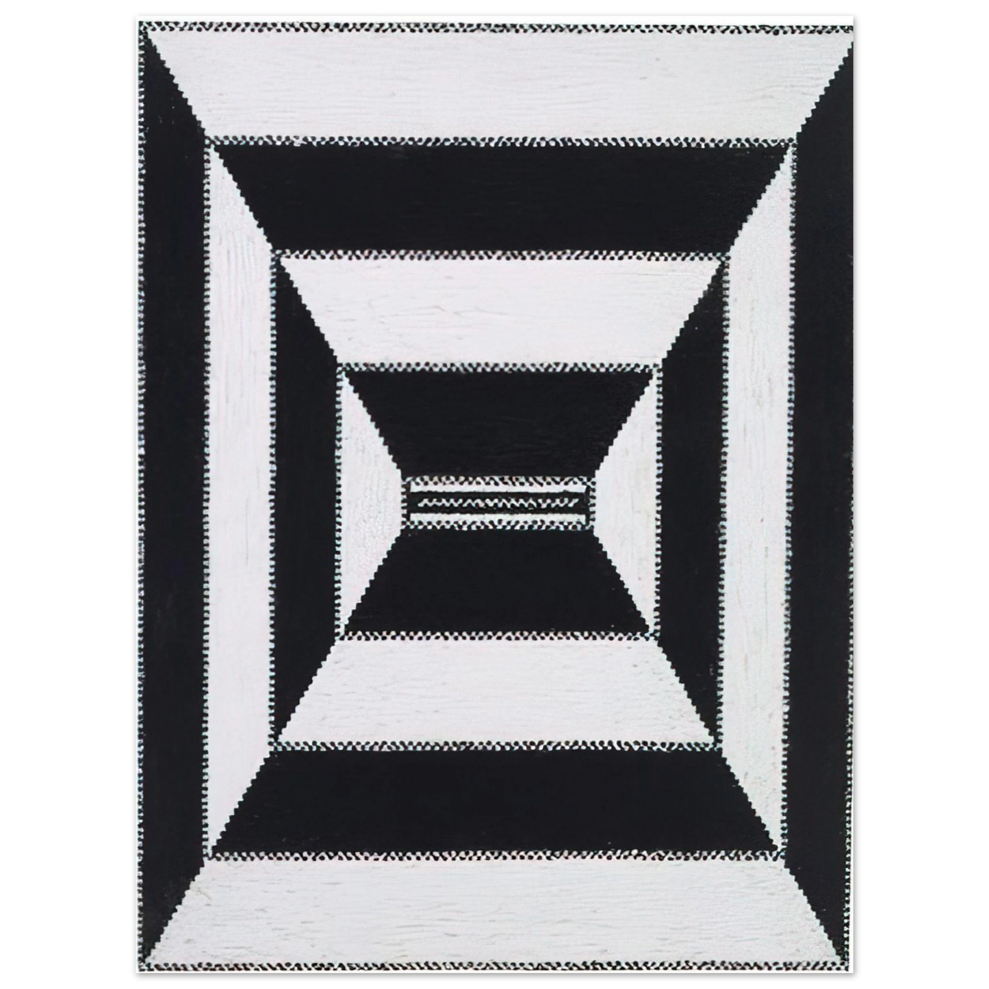 Alfred Jensen - The Acrobatic Rectangle, Per Six - 1967 75x100 cm / 30x40inches Fine Art Poster