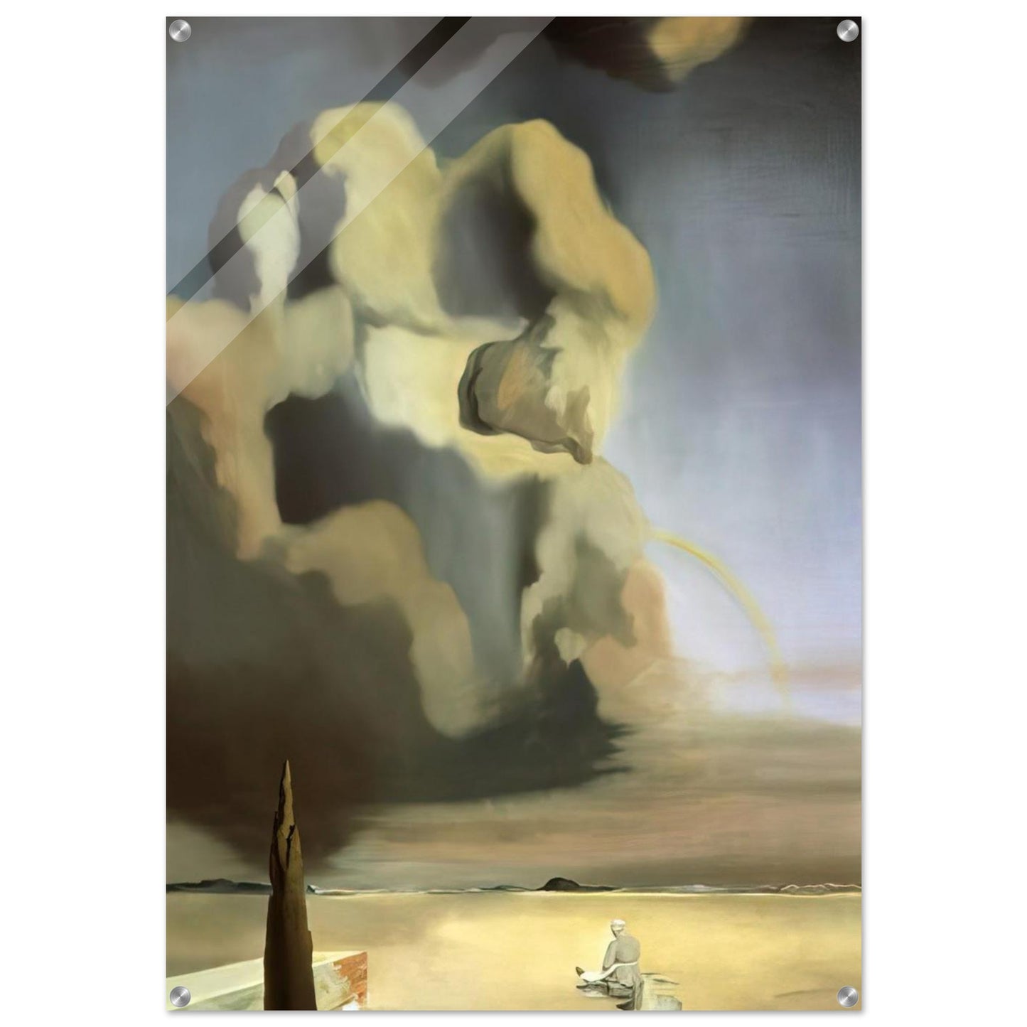 THE SPECTRE AND THE PHANTOM - Salvador Dali Acrylic Print - 70x100 cm / 28x40″ inches