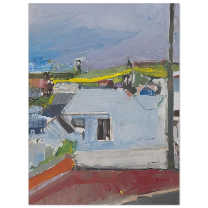 Richard Diebenkorn - Chabot Valley 75x100 cm / 30x40inches Fine Art Poster