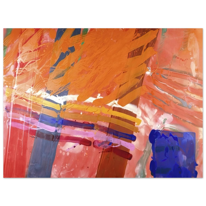 Albert Irvin - Renfrew - 1983 75x100 cm / 30x40inches Fine Art Poster