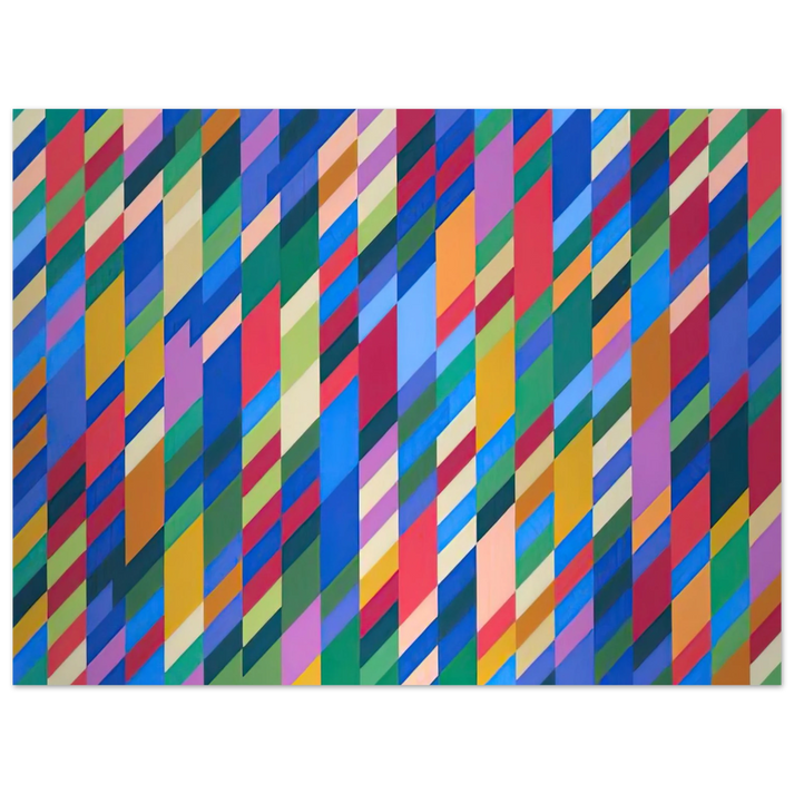 Bridget Riley - NATARAJA 1993 75x100 cm / 30x40inches Fine Art Poster