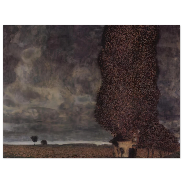 Gustav Klimt - THE BIG POPLAR II 1903 75x100 cm / 30x40inches Fine Art Poster