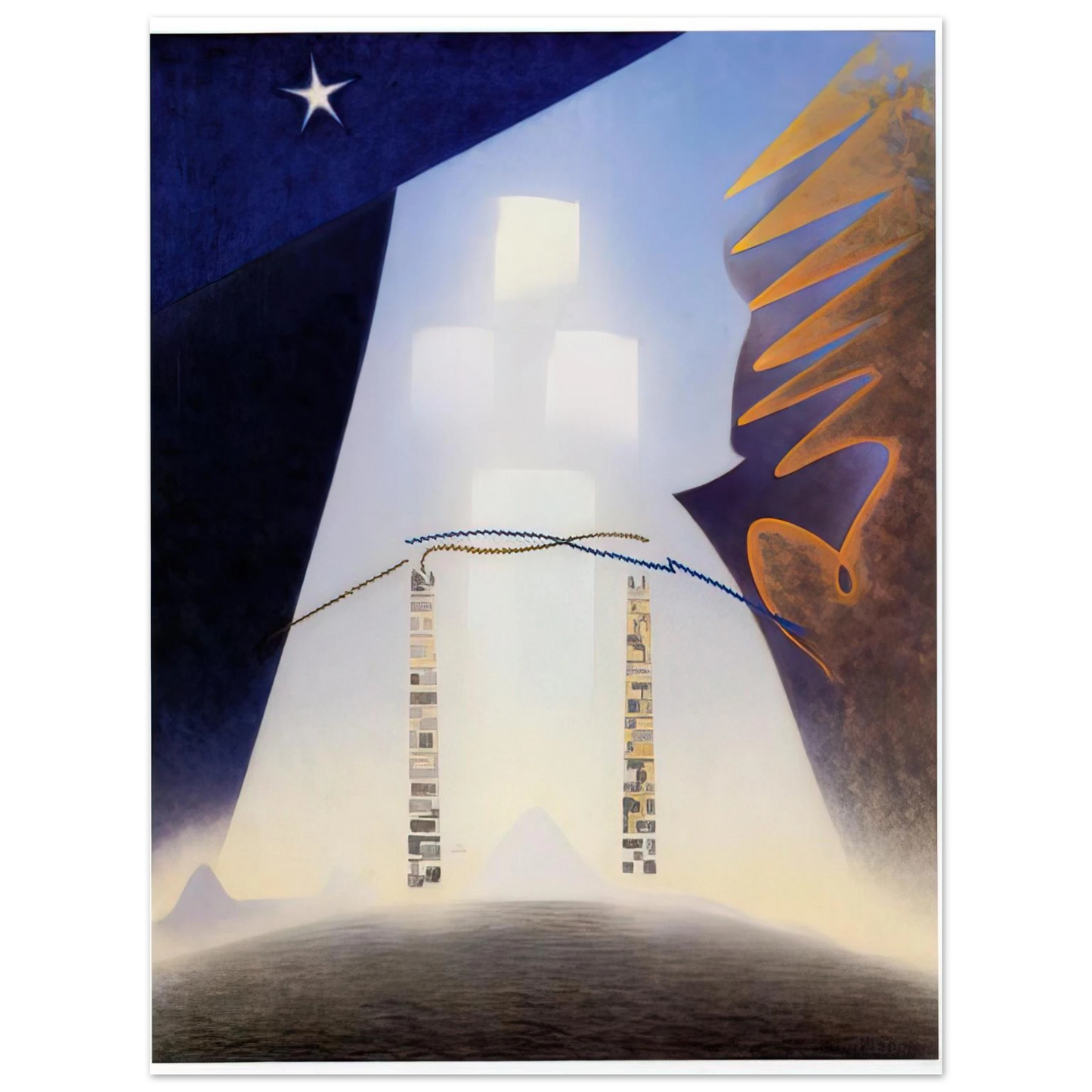 Agnes Lawrence Pelton - Future - 1943 75x100 cm / 30x40inches Fine Art Poster