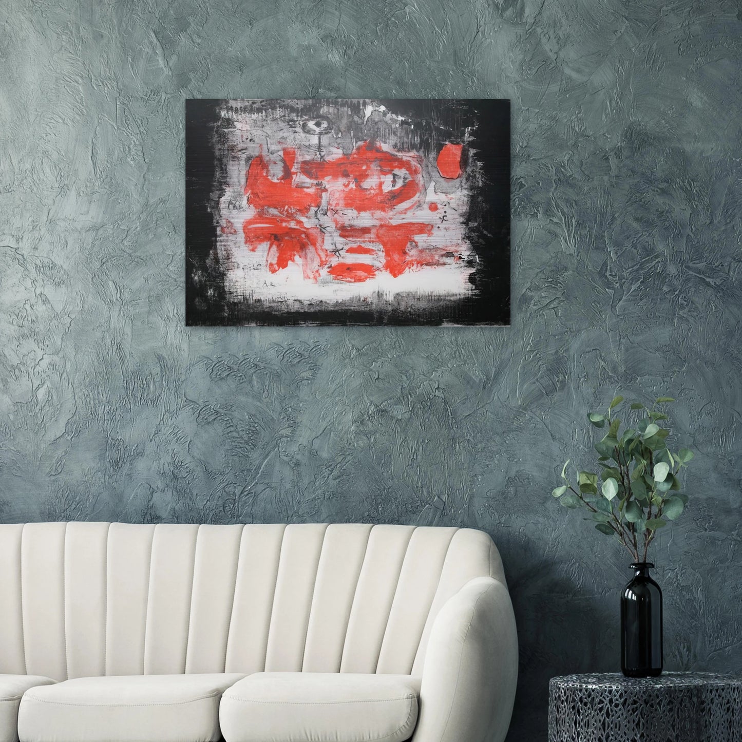 UNTITLED 1956 1 - Zao Wou-Ki Brushed Aluminum Print - 70x100 cm / 28x40 inches | Zao Wou-Ki Aluminum Print | Zao Wou-Ki Prints
