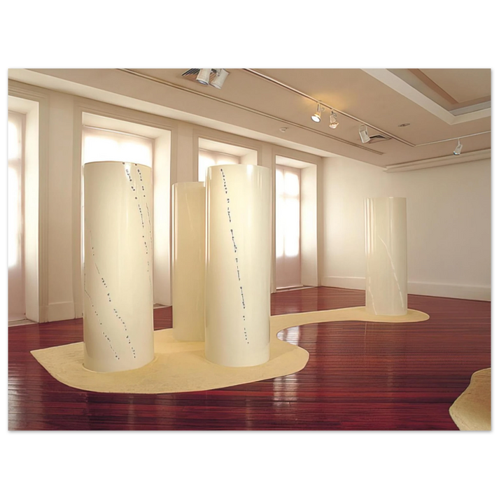 Lygia Pape - Cylinders - 2001 75x100 cm / 30x40inches Fine Art Poster