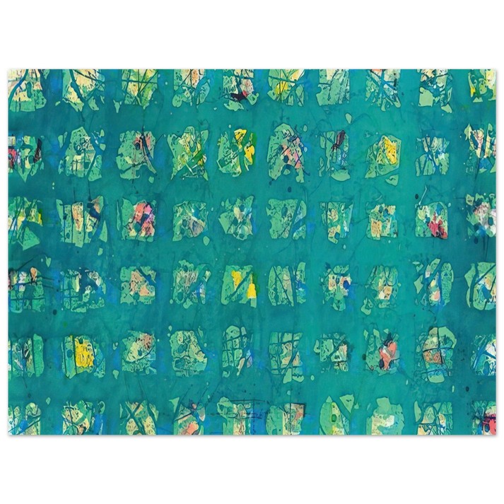 Sam Francis - La Primavera Fredda Cold Spring 75x100 cm / 30x40inches Fine Art Poster