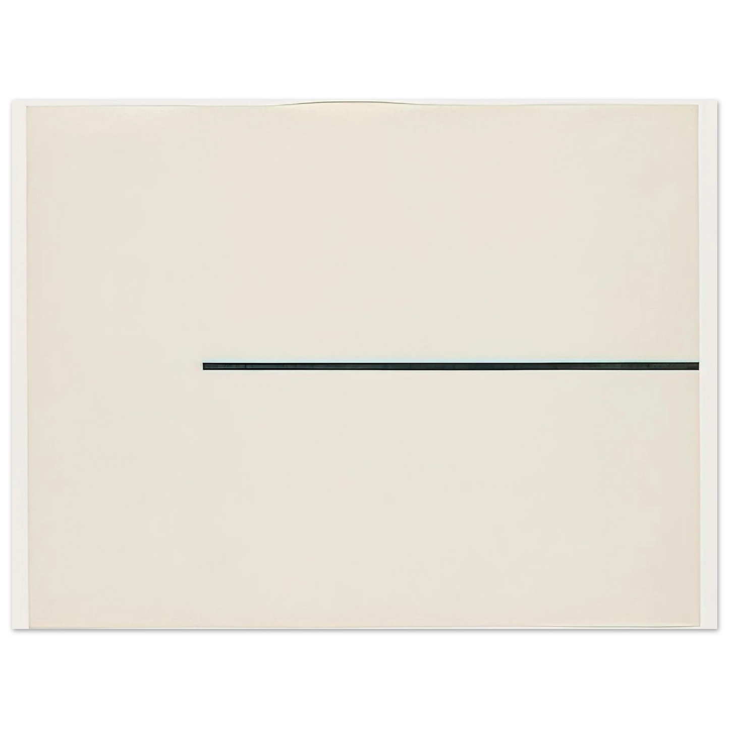 Ellsworth Kelly - Horizontal Line 75x100 cm / 30x40inches Fine Art Poster