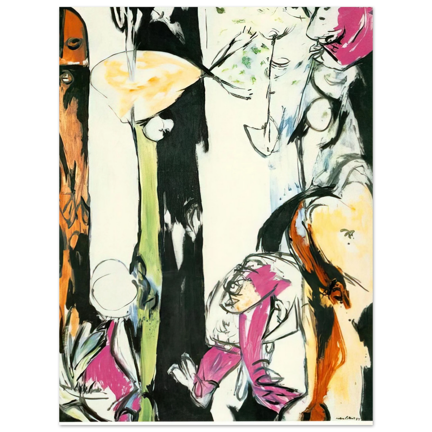 Jackson Pollock - EASTER AND THE TOTEM 75x100 cm / 30x40inches Fine Art Poster