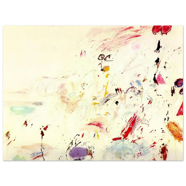 Cy Twombly - Bay of Naples 75x100 cm / 30x40inches Fine Art Poster