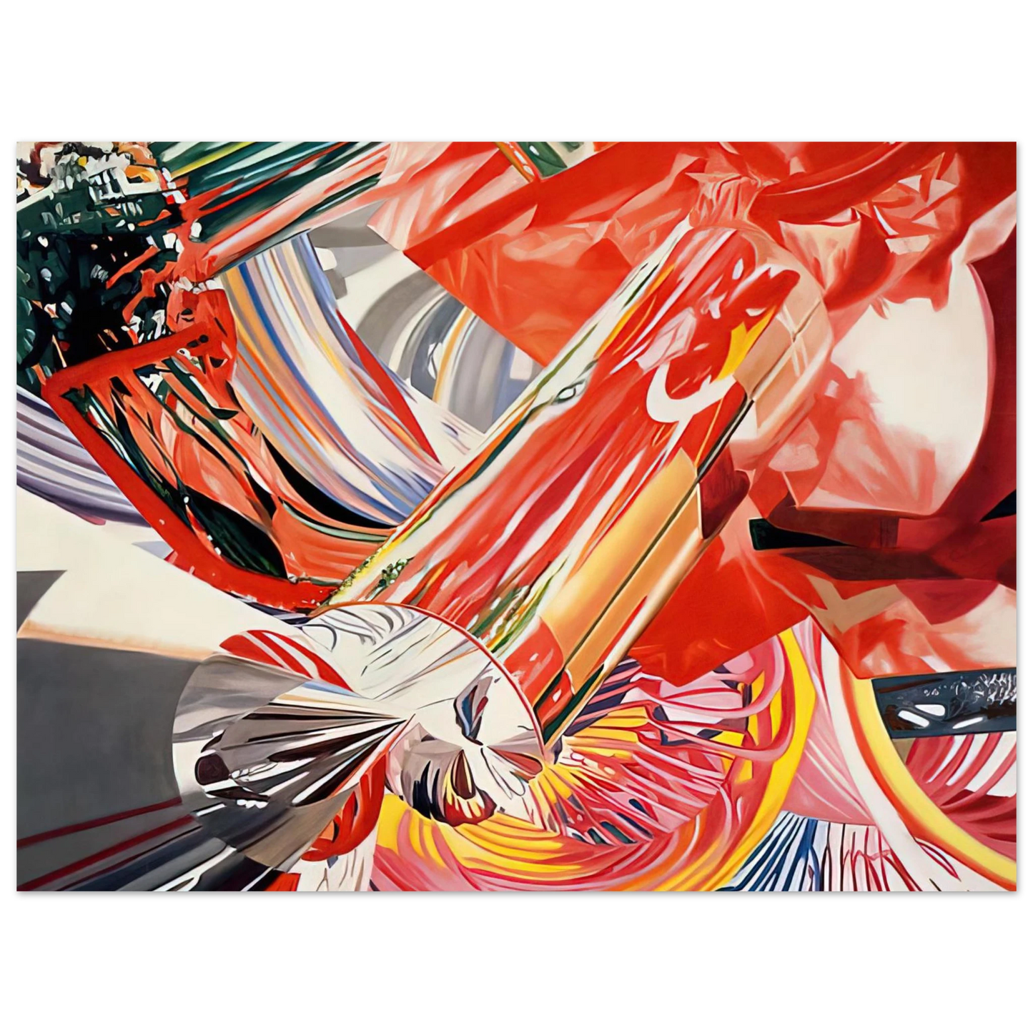 James Rosenquist - Hitchhiker - Speed of Light 75x100 cm / 30x40inches Fine Art Poster