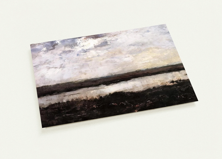 A POND IN CAMPINE 1884 By Theo van Rysselberghe Pack of 10 Post Cards | Theo van Rysselberghe Post Cards | A6 (10.5 x 14.8 cm) - 4.1 x 5.8 inches