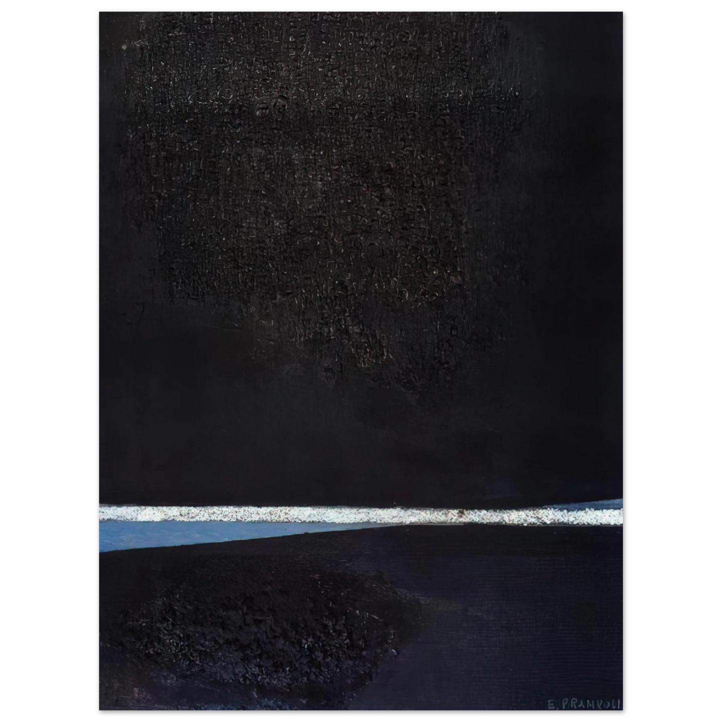Enrico Prampolini - ASTRAZIONE PLASTICA X 1955 75x100 cm / 30x40inches Fine Art Poster