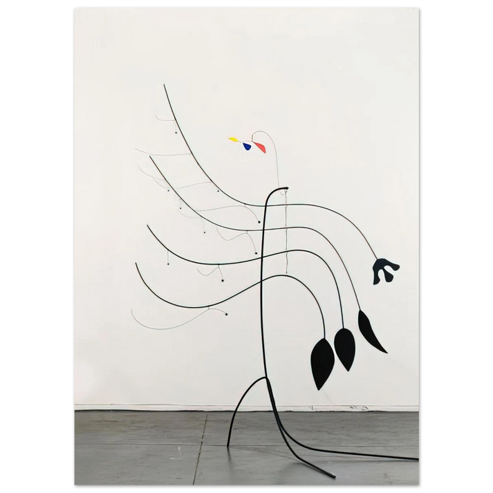 Alexander Calder - FOUR LEAVES AND THREE PETALS 1939 Fine Art Poster