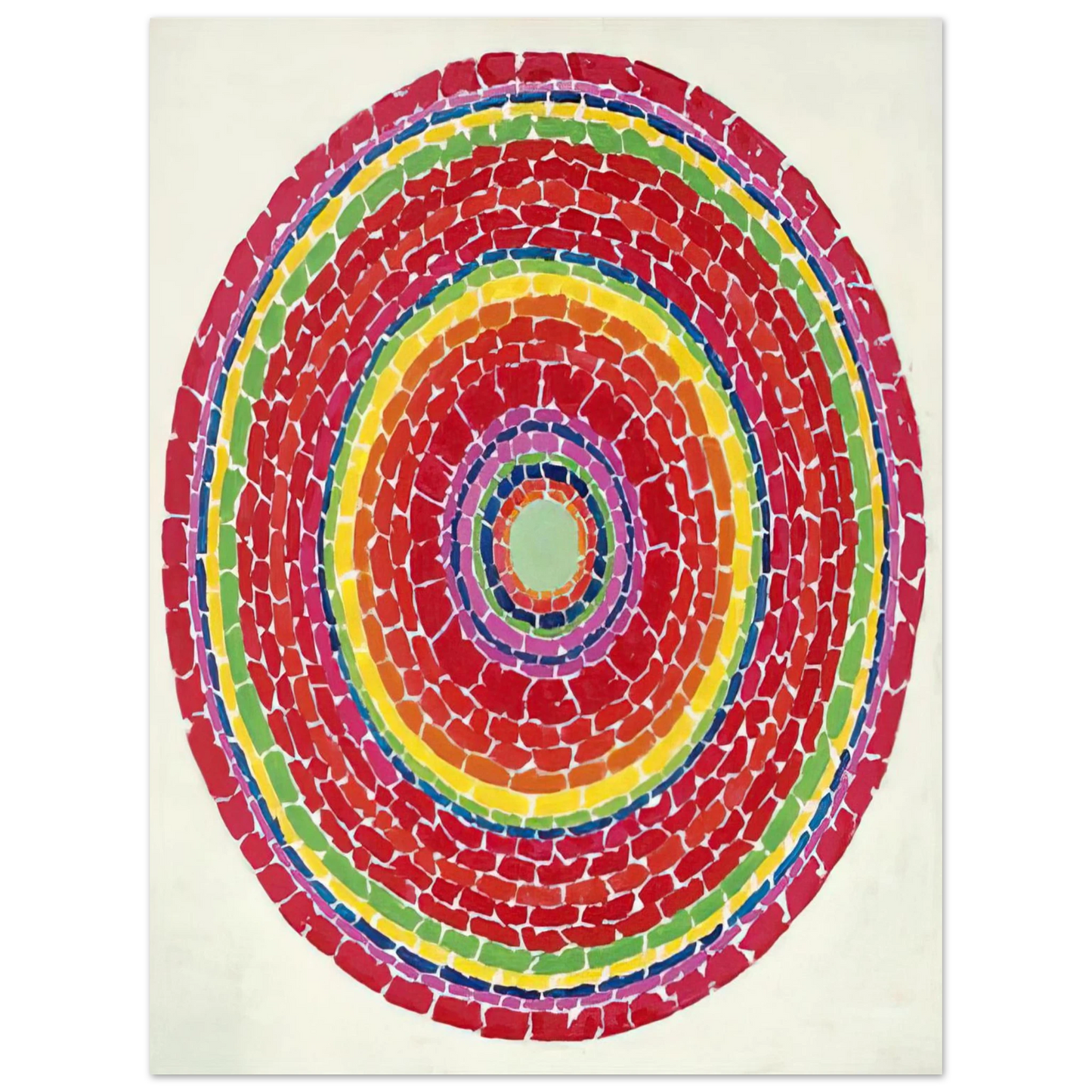 Alma Woodsey Thomas - SPRINGTIME IN WASHINGTON 1971 75x100 cm / 30x40inches Fine Art Poster