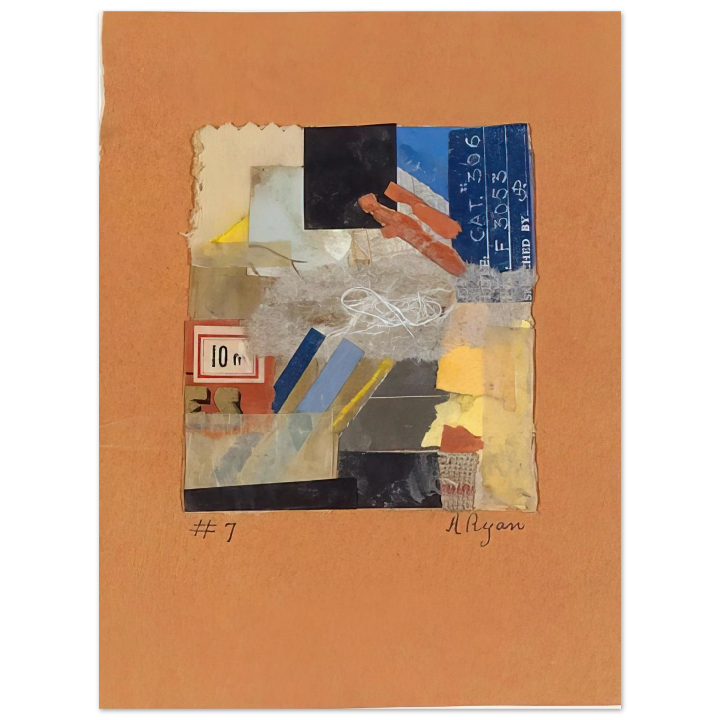 Anne Ryan - Number 7 - 1948 75x100 cm / 30x40inches Fine Art Poster