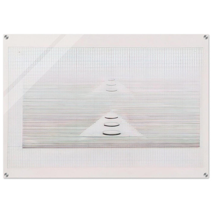 Untitled - 1980 - Nasreen Mohamedi Acrylic Print - 70x100 cm / 28x40″ inches
