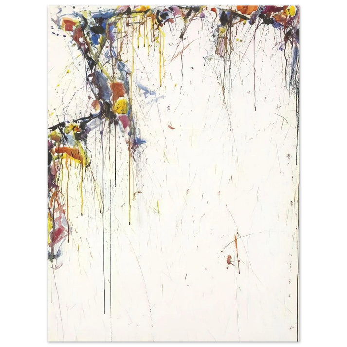 Sam Francis - Japan Line Series No. 1 Composition 75x100 cm / 30x40inches Fine Art Poster